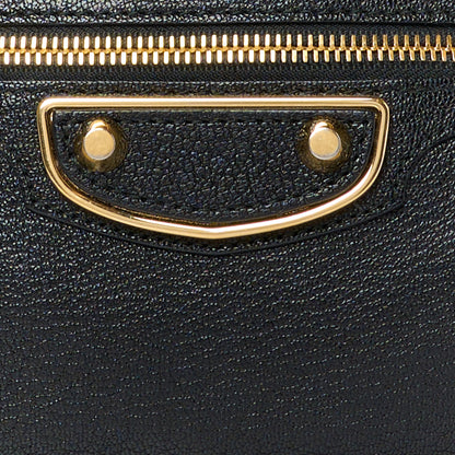 Balenciaga Chevre Gold Metallic Edge Hardware S City Black 9 of 13