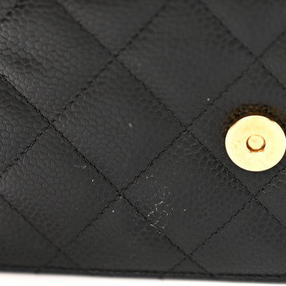Chanel Caviar Quilted Wallet on Chain WOC Black 13 of 14