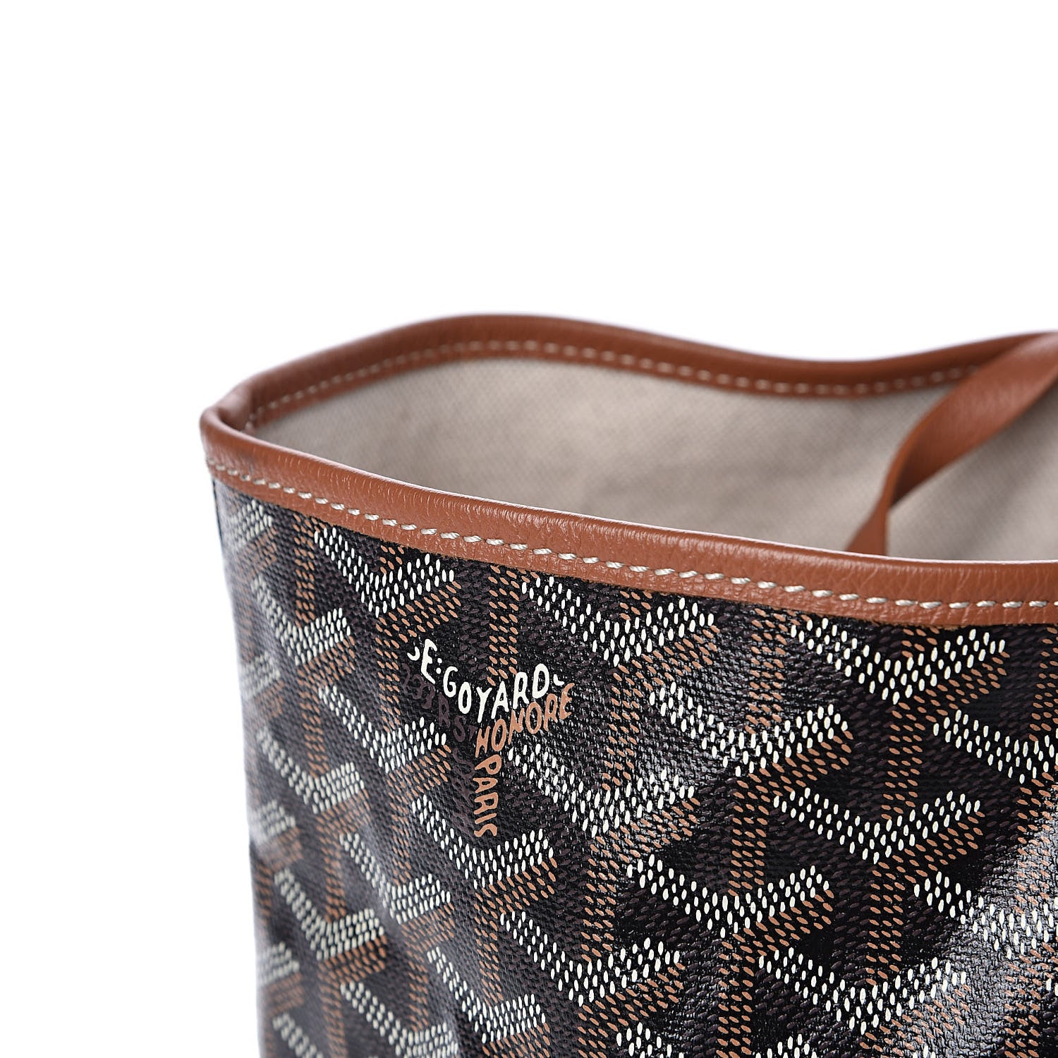 Goyard Goyardine Saint Louis PM Black Gold 12 of 12