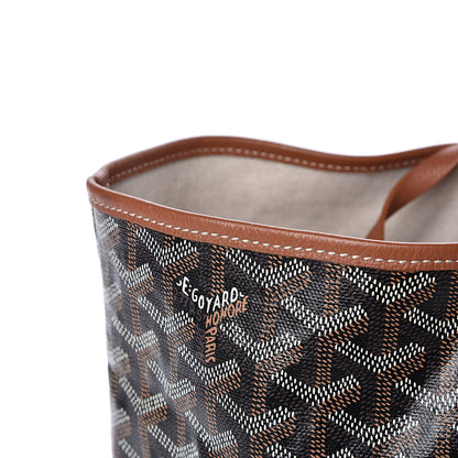 Goyard Goyardine Saint Louis PM Black Gold 12 of 12