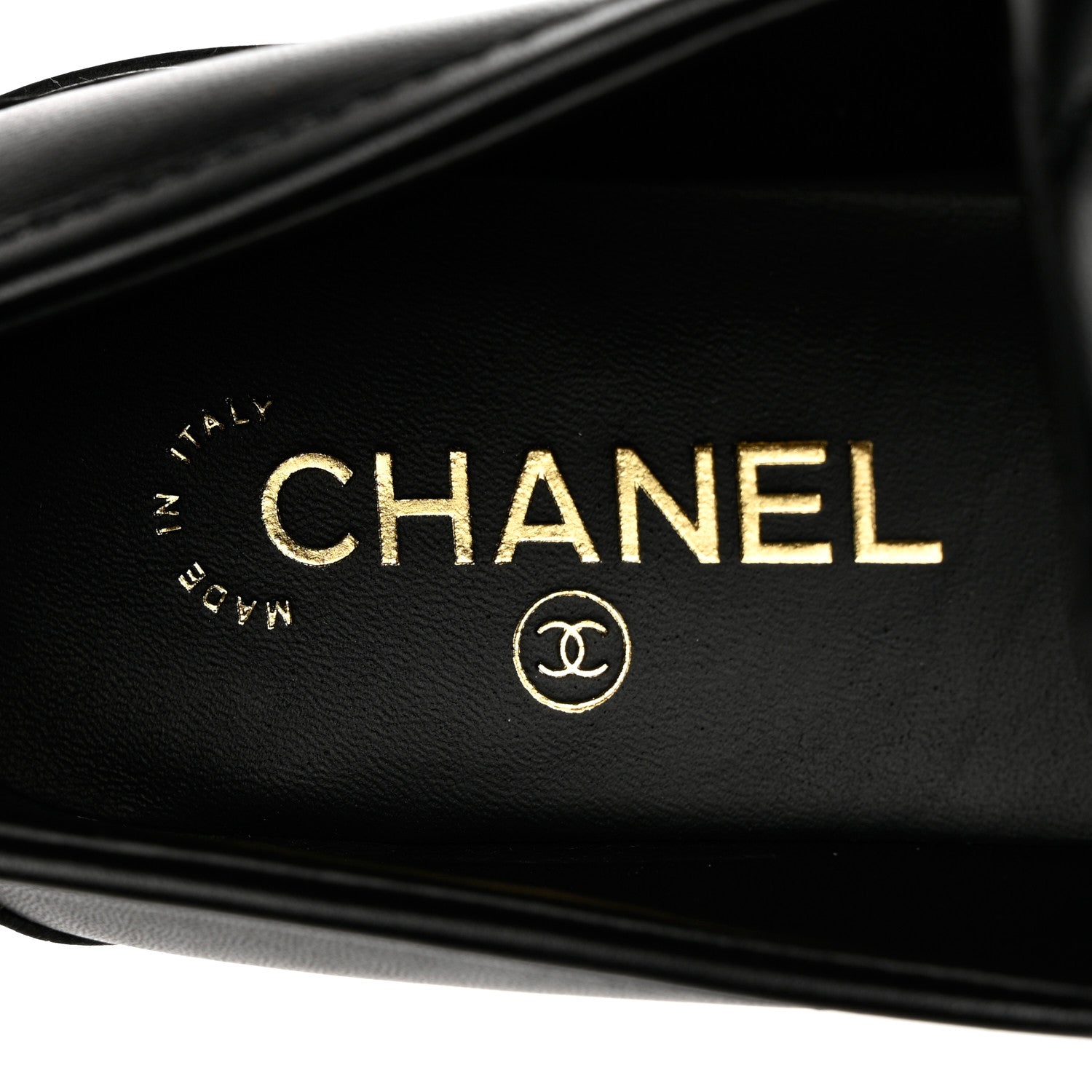 Chanel Lambskin Quilted CC Turnlock Loafers 41 Black 7 of 10