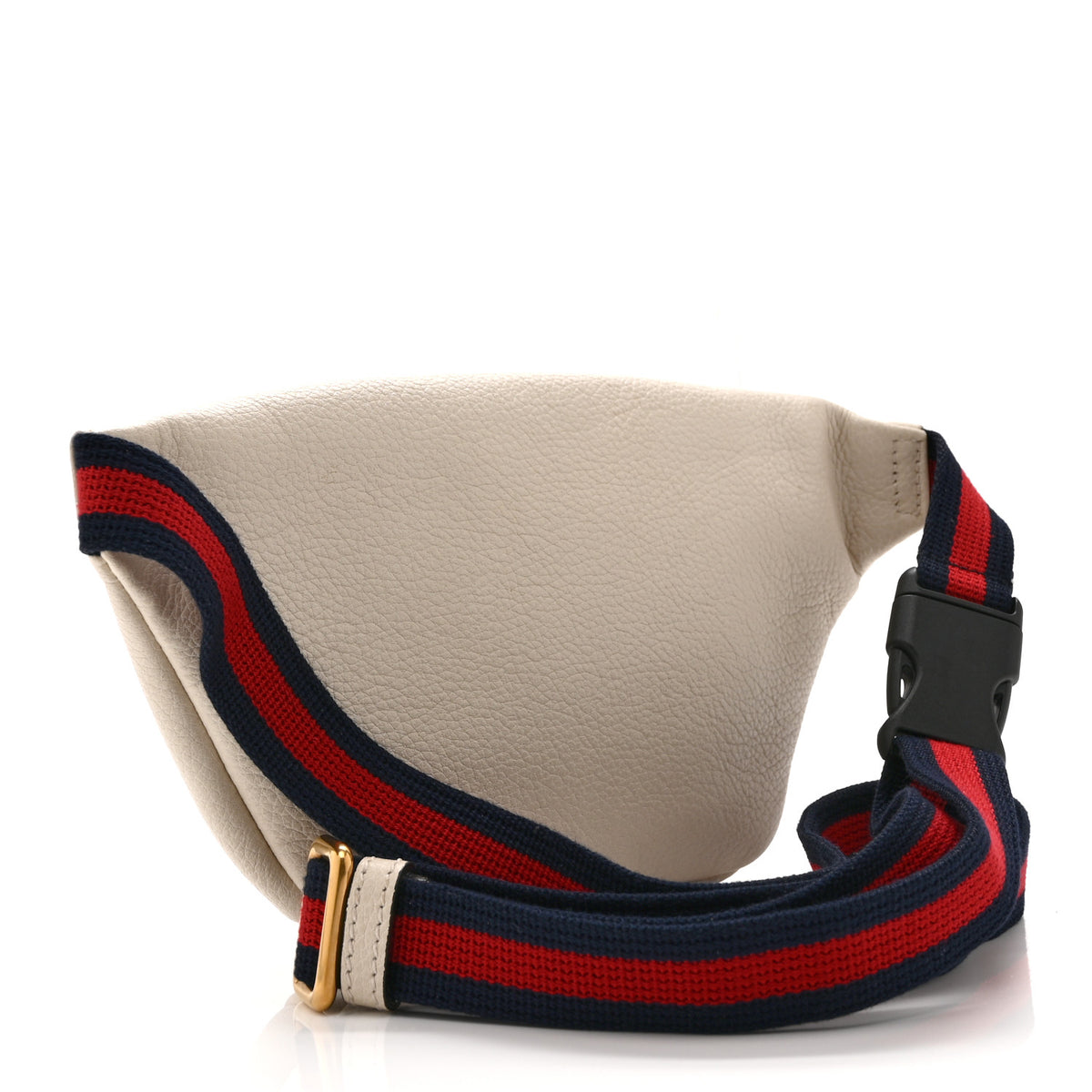 Gucci Grained Calfskin Small Logo Belt Bag White 3 of 11