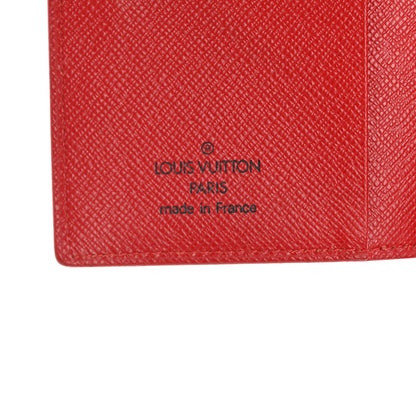 Louis Vuitton Epi Mini Agenda Cover Castillan Red 6 of 9