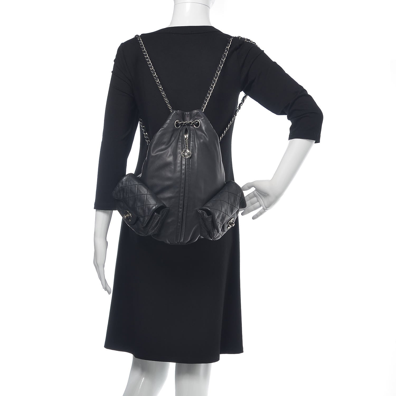 Chanel Calfskin Large Backpack Is Back Black 2 of 11