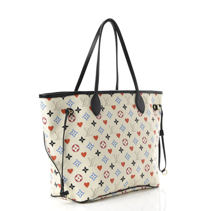 Louis Vuitton Game On Neverfull MM White 3 of 11