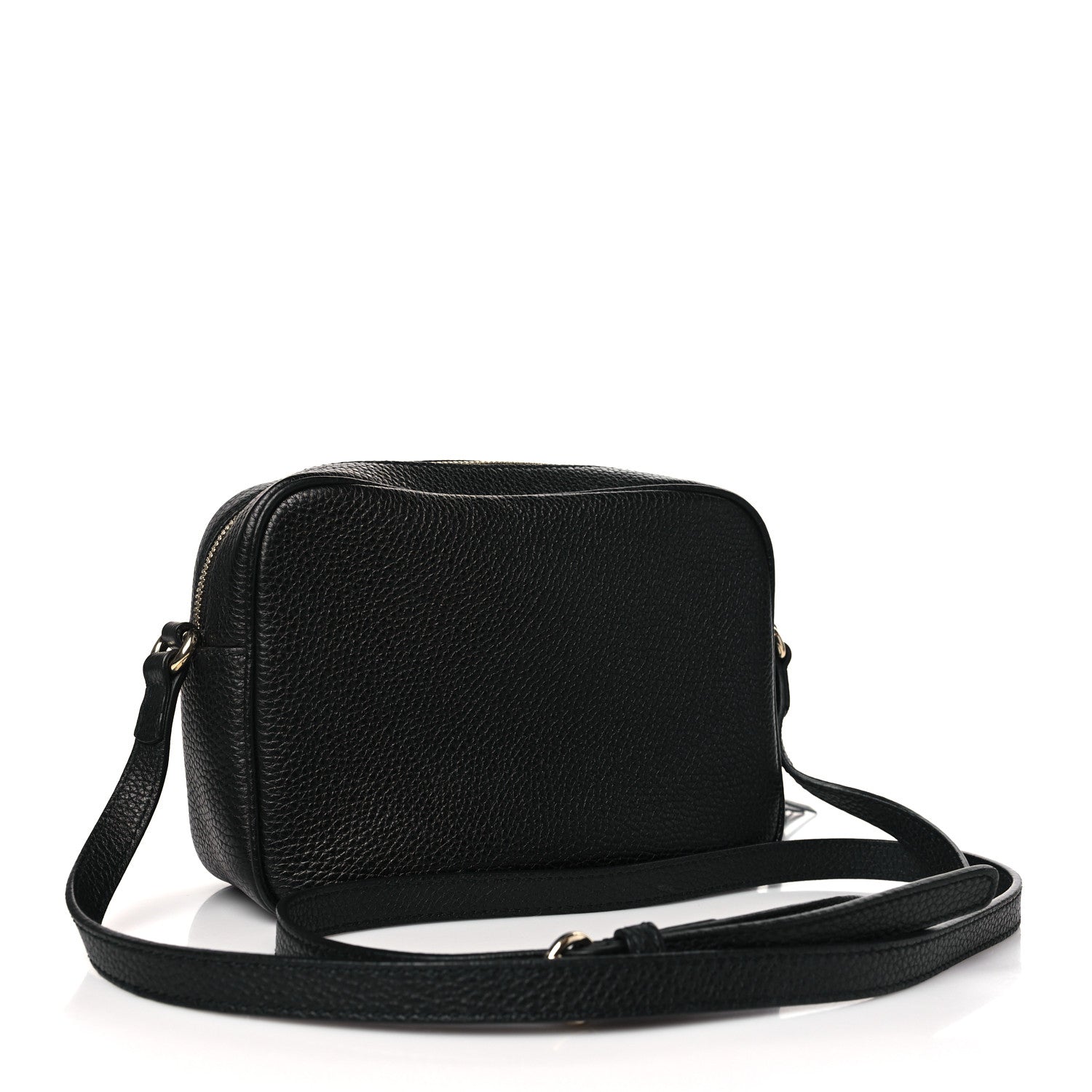 Gucci Pebbled Calfskin Small Soho Disco Bag Black 3 of 10