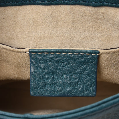 Gucci Dollar Calfskin Small 1973 Chain Shoulder Bag Deep Cobalt 7 of 8