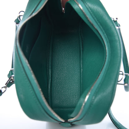 Hermes Chevre Mysore Plume II Mini Vert Vertigo 5 of 7