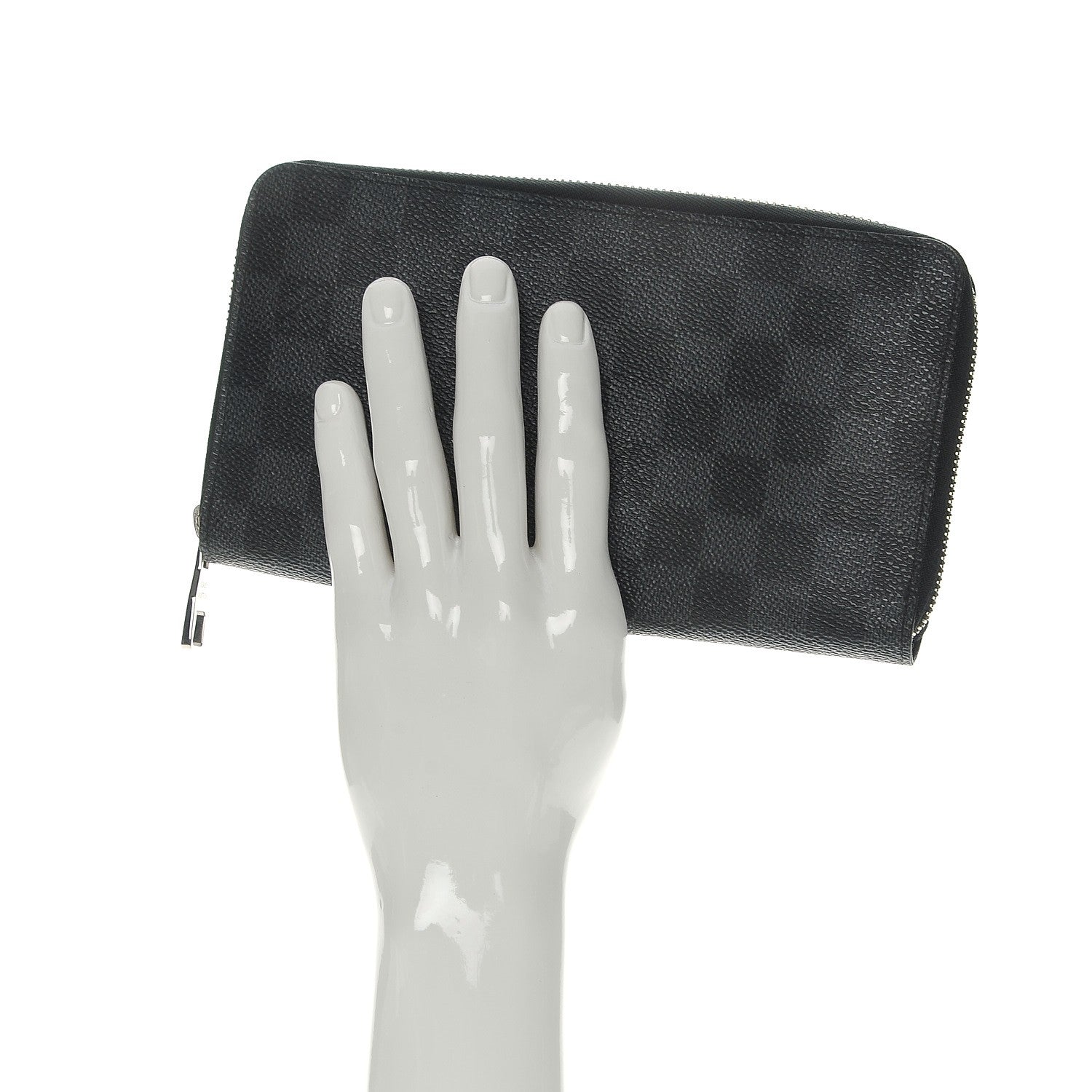 Louis Vuitton Damier Graphite Zippy Organizer Wallet 2 of 10