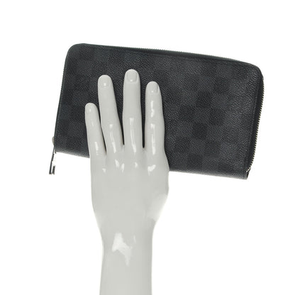 Louis Vuitton Damier Graphite Zippy Organizer Wallet 2 of 10