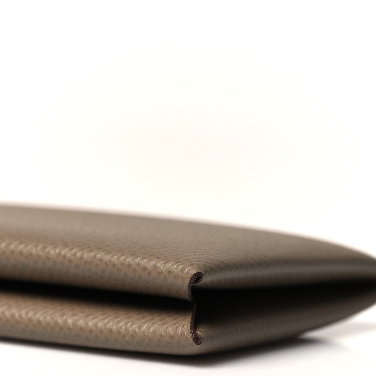 Epsom Calvi Card Case Etoupe