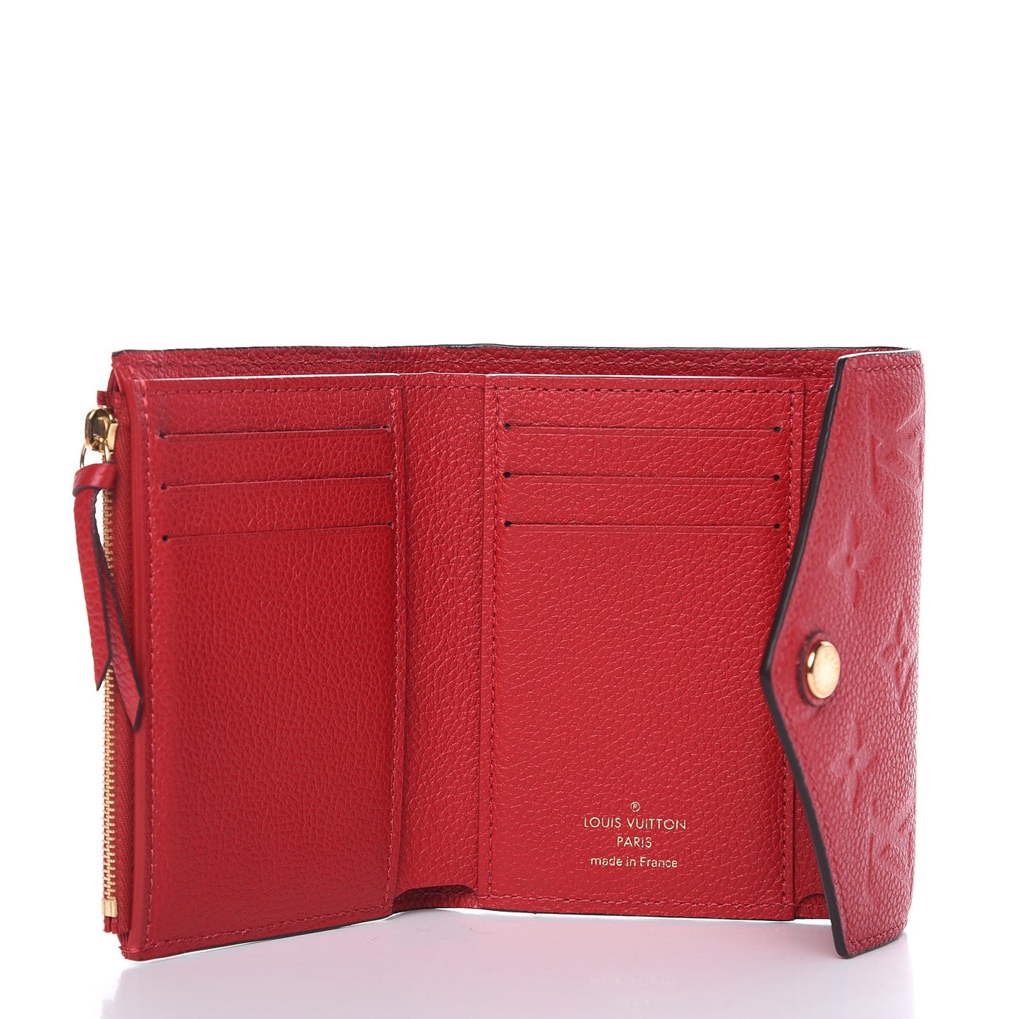 Empreinte Victorine Wallet Scarlet