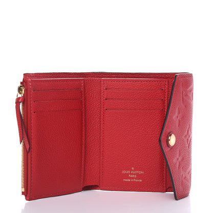 Louis Vuitton Empreinte Victorine Wallet Scarlet 5 of 9