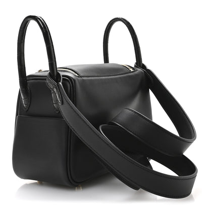 Hermes Swift Matte Alligator Mini Touch Lindy 20 Black 3 of 11