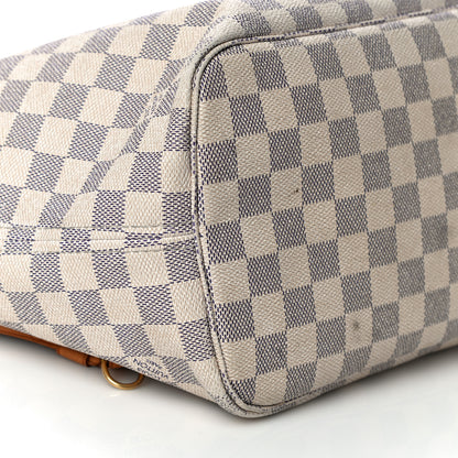 Louis Vuitton Damier Azur Neverfull MM 8 of 23