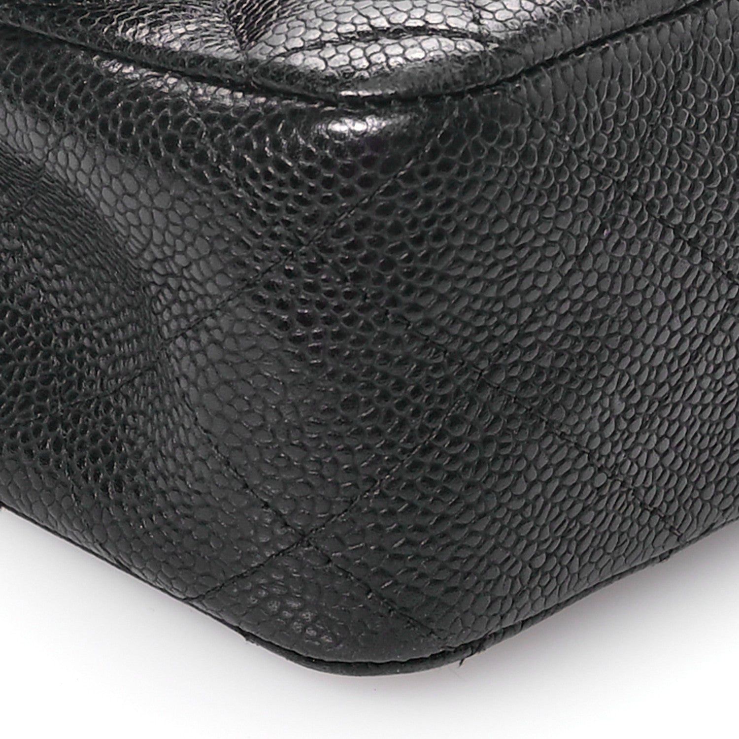 Chanel Caviar Quilted Medium Double Flap Black 9 of 13