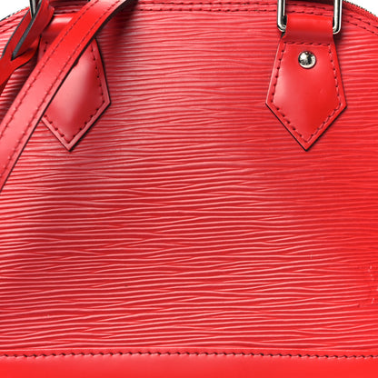 Louis Vuitton Epi Alma BB Coquelicot 8 of 12