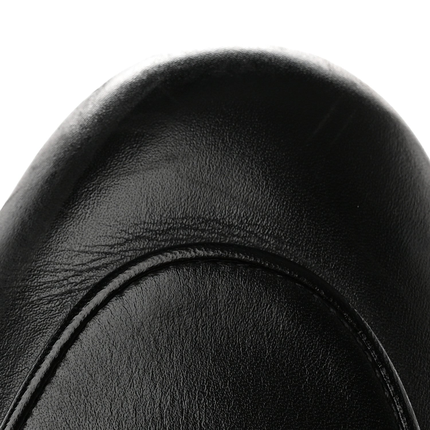 Gucci Calfskin Fur Womens Princetown Slippers 39 Black 10 of 11