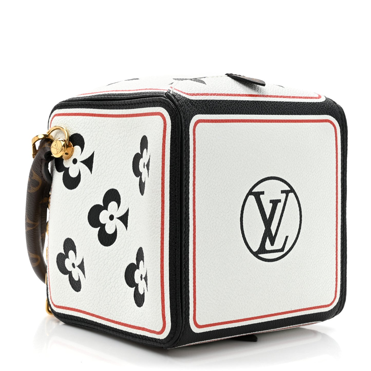Taurillon Game On Square Dice Bag White