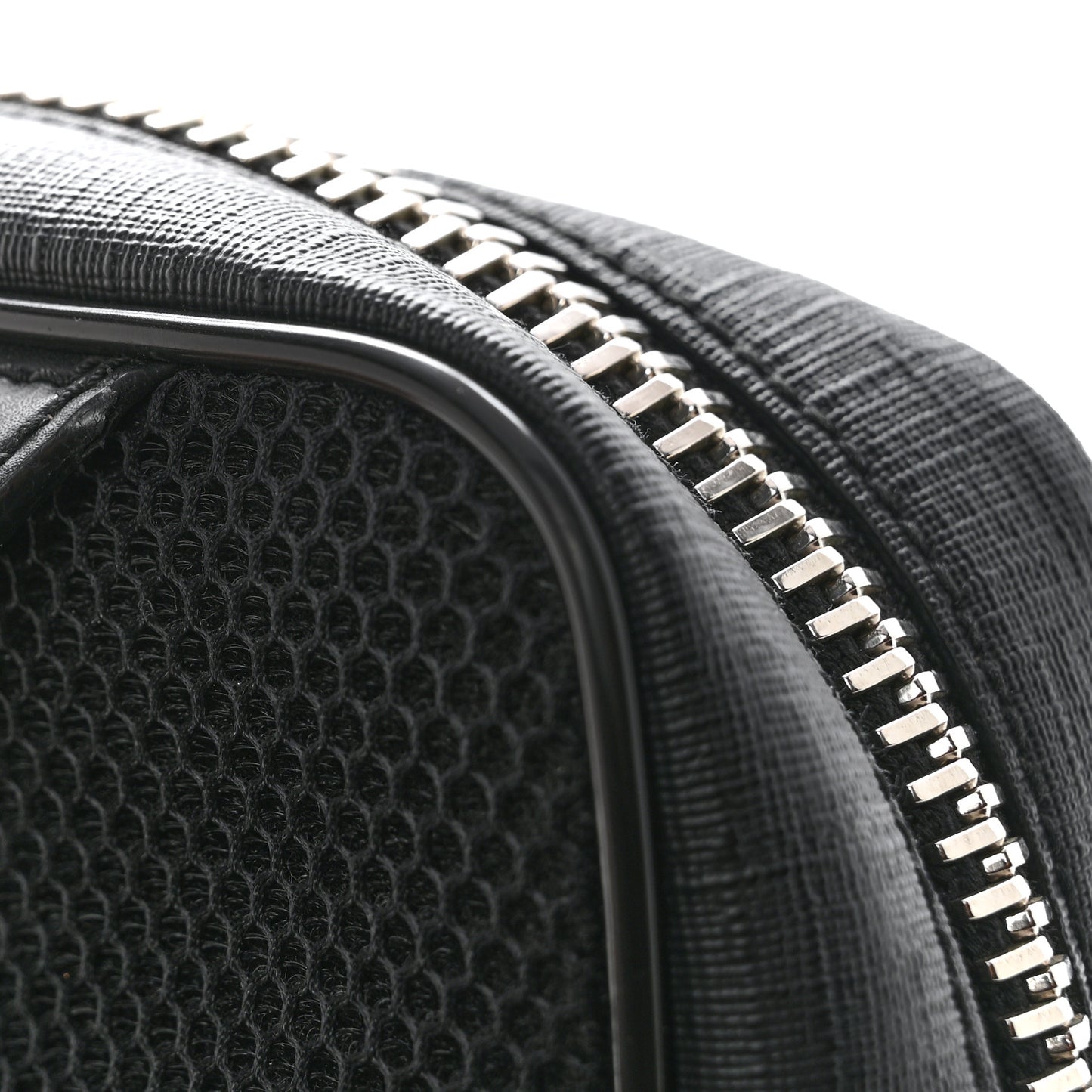 GG Supreme Monogram Web Belt Bag Black Grey