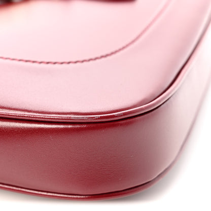 Gucci Ancora Calfskin Web Medium Jackie 1961 Hobo Rosso 10 of 12