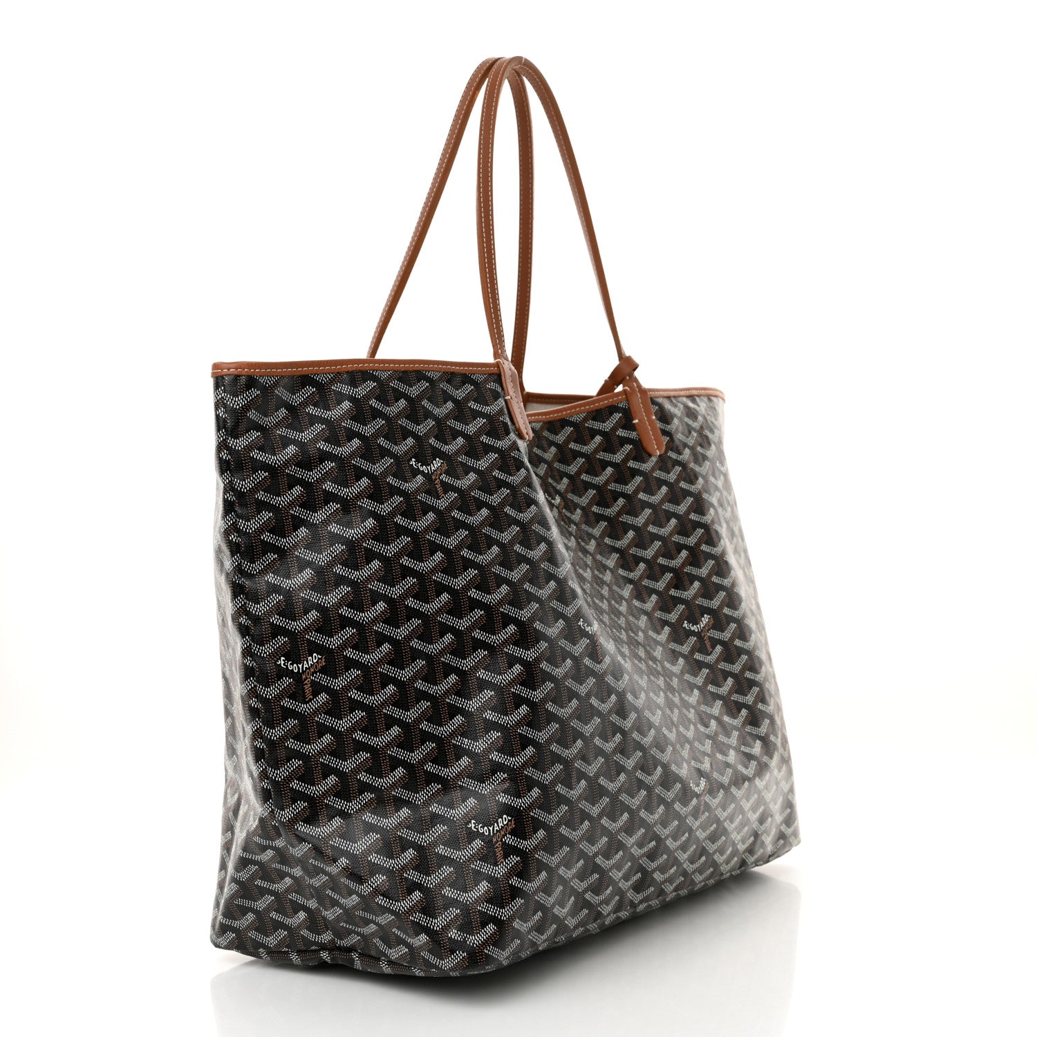 Goyard Goyardine Saint Louis GM Black Gold 4 of 14