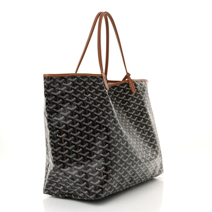 Goyard Goyardine Saint Louis GM Black Gold 4 of 14