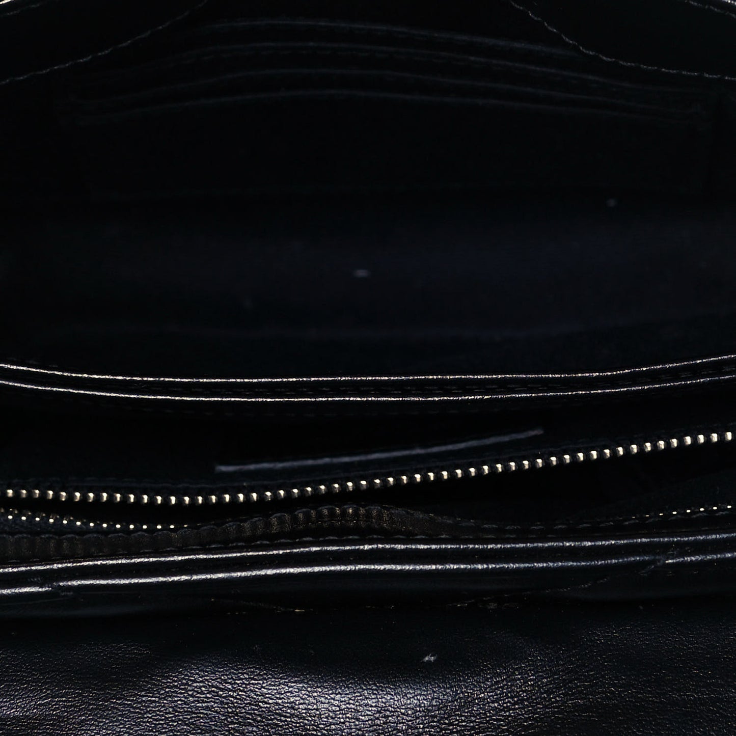 Calfskin Y Quilted Monogram Toy Loulou Crossbody Bag Black