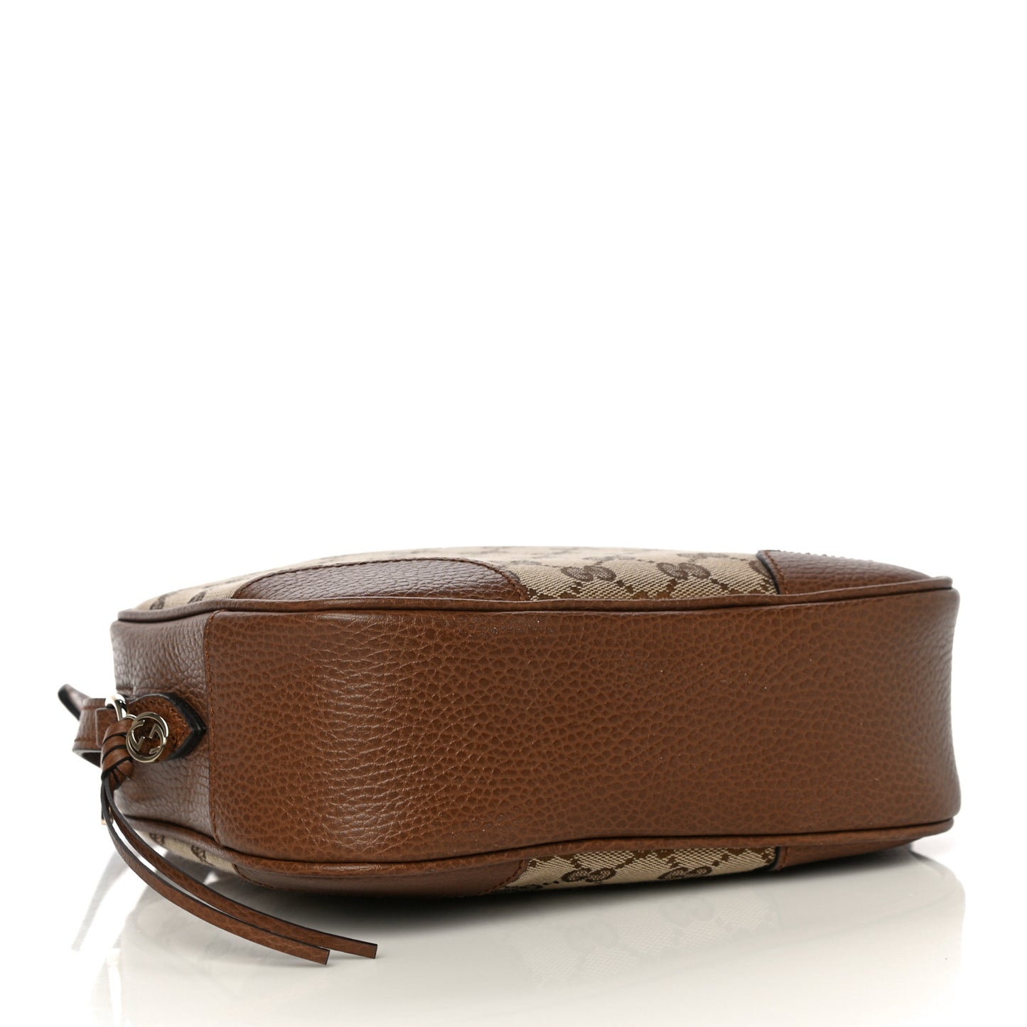 Monogram Mini Bree Messenger Bag Beige Tabacco