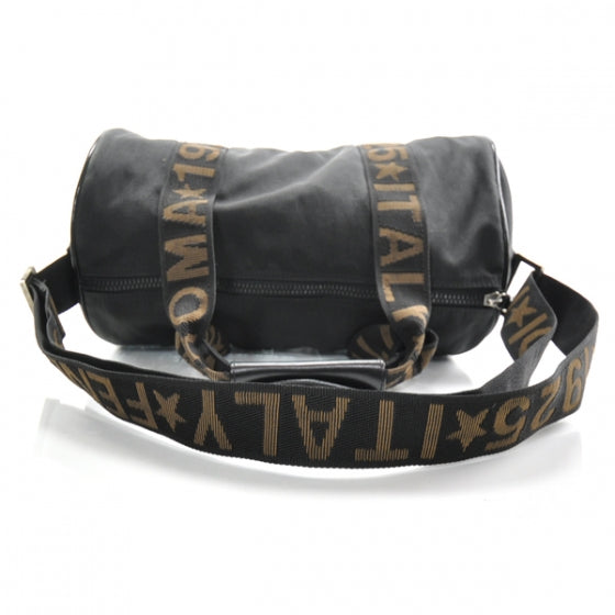 Fendi Nylon 1925 Small Duffel Bag Black 6 of 11