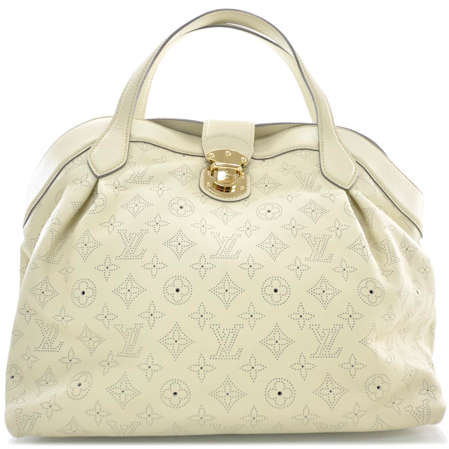 Louis Vuitton Mahina Cirrus MM Ivory 1 of 10