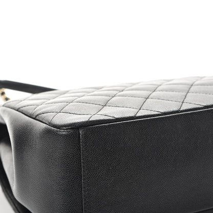 Chanel Caviar Quilted Large Business Affinity Flap Black 11 of 13