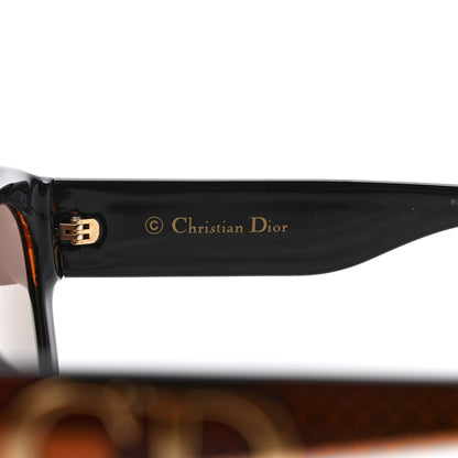 Christian Dior Acetate DDiorF Cat Eye Sunglasses Brown 5 of 8