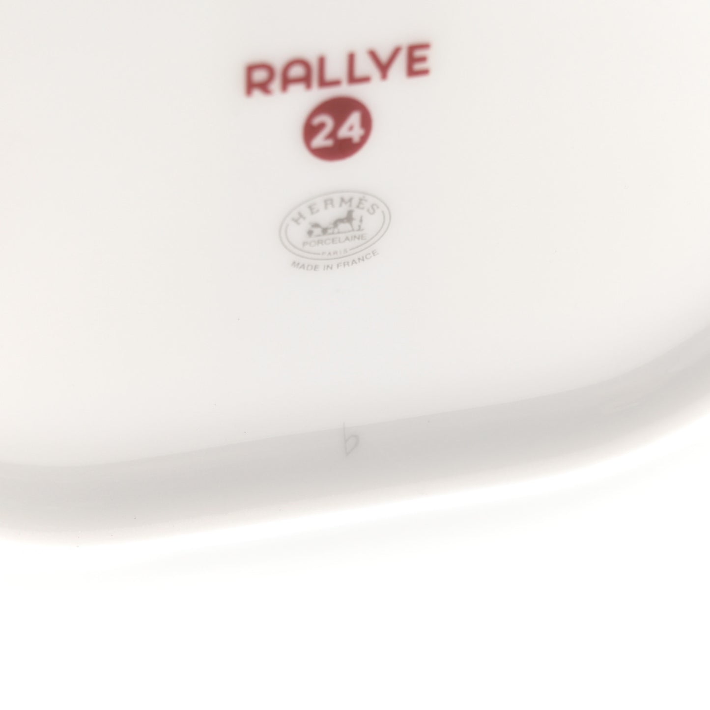 Porcelain Rallye 24 Mini Oval Plate
