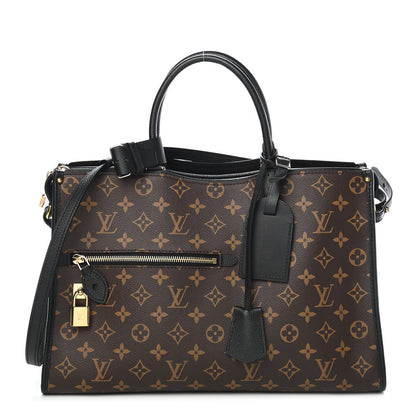 Louis Vuitton Monogram Popincourt MM Black 1 of 10