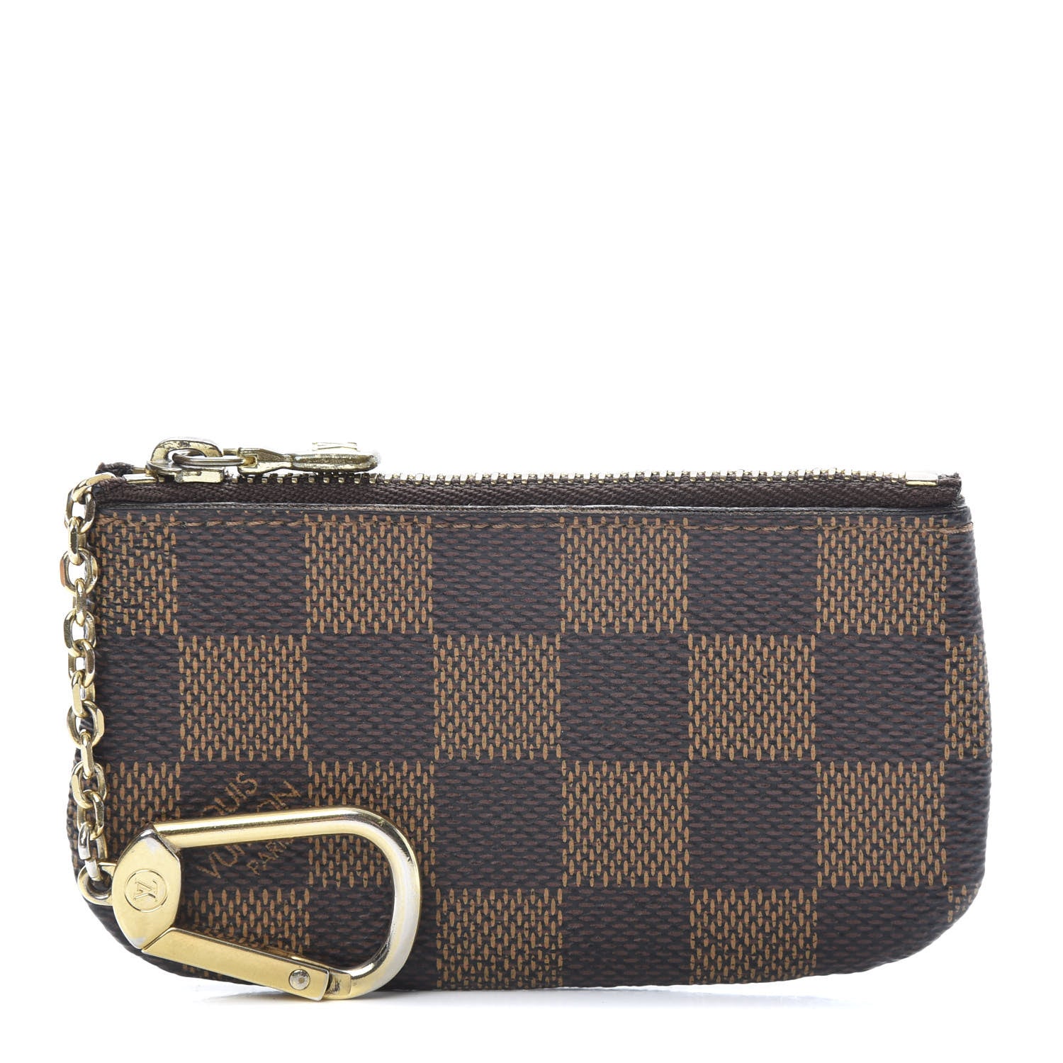 Louis Vuitton Damier Ebene Key Pouch 1 of 10