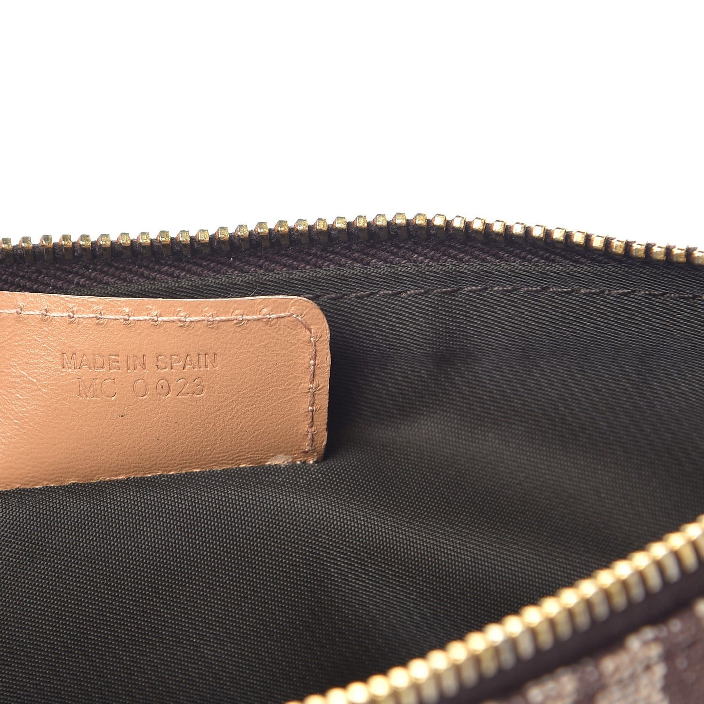 Monogram Mini Saddle Pochette Brown