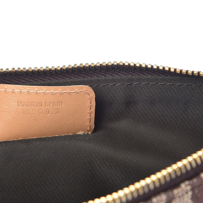 Christian Dior Monogram Mini Saddle Pochette Brown 7 of 9