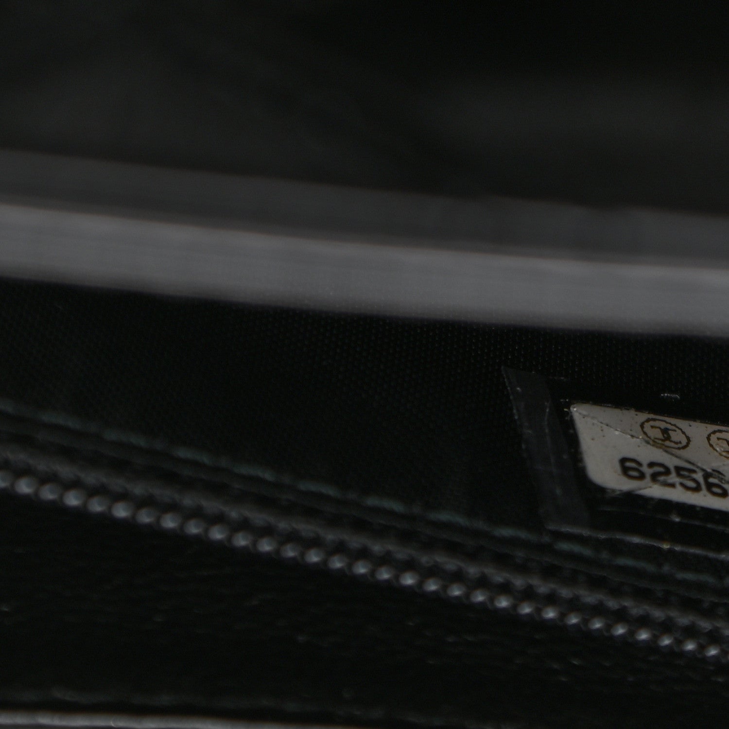 Chanel Patent Quilted Shoulder Bag Black 9 of 11