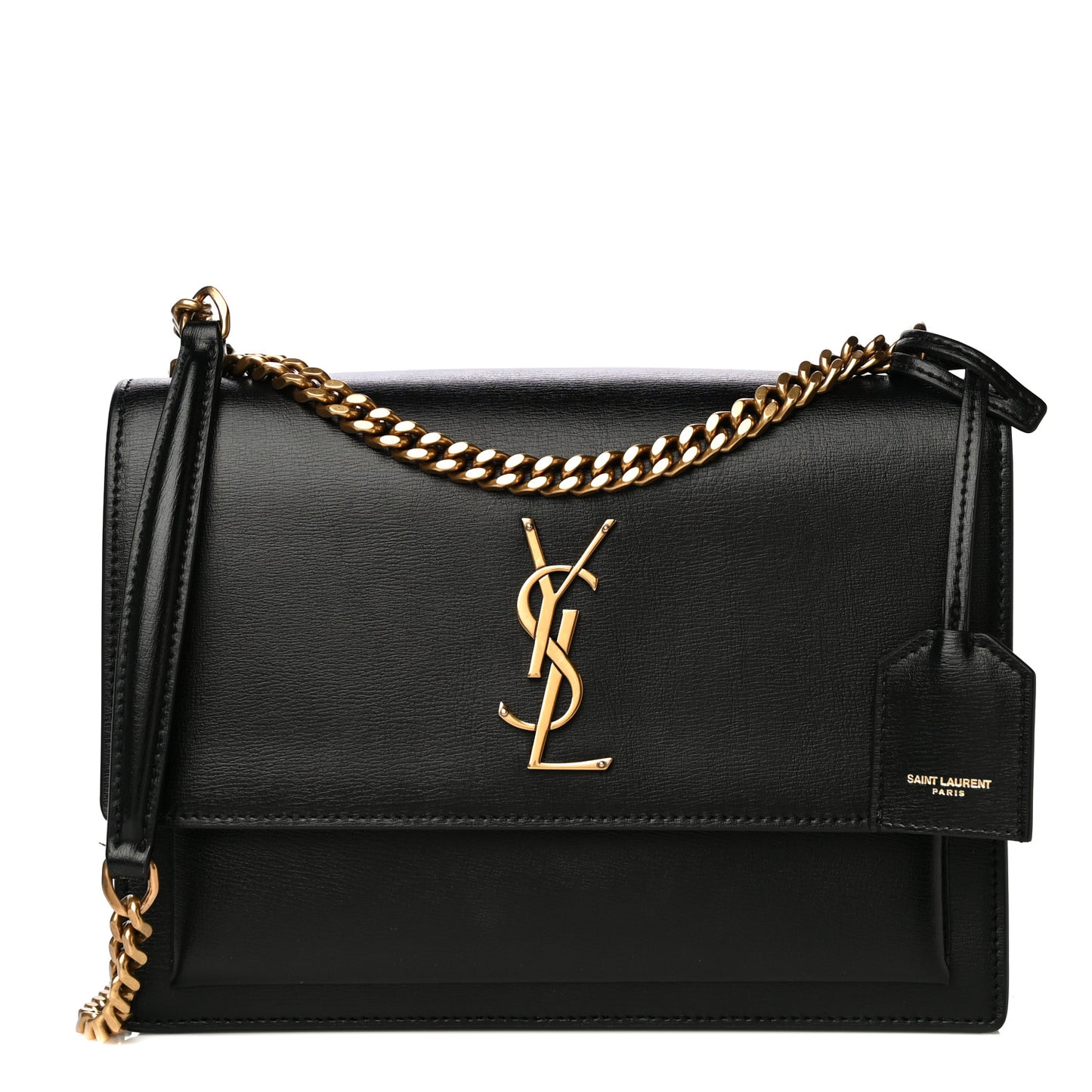 Calfskin Medium Monogram Sunset Black