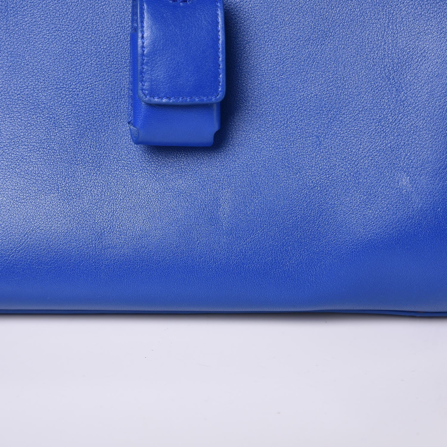 Saint Laurent Calfskin Small Sac De Jour Blue Majorelle 16 of 16