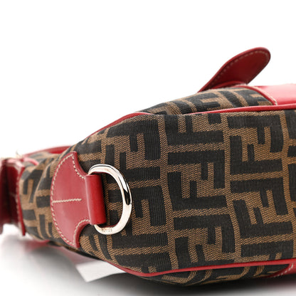 Fendi Zucca Shoulder Bag Red 8 of 11