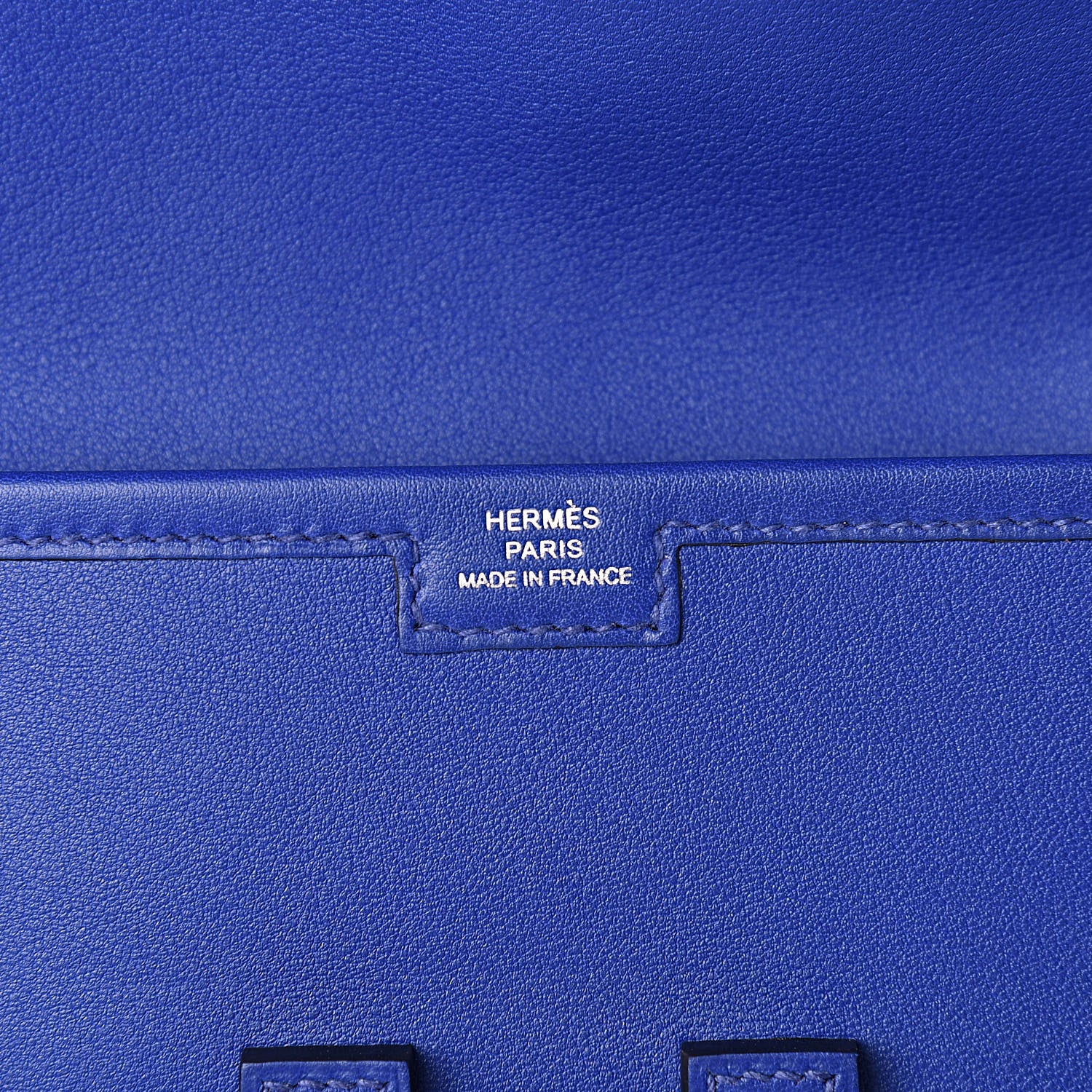 Hermes Swift Jige Elan 29 Clutch Bleu Electrique 6 of 8