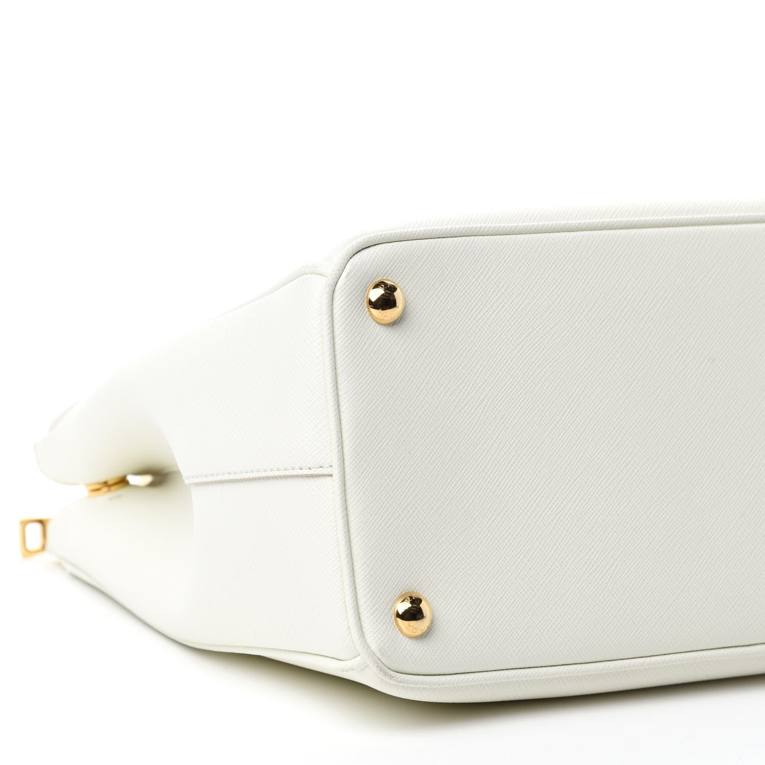 Prada Saffiano Lux Large Galleria Double Zip Tote White 7 of 12