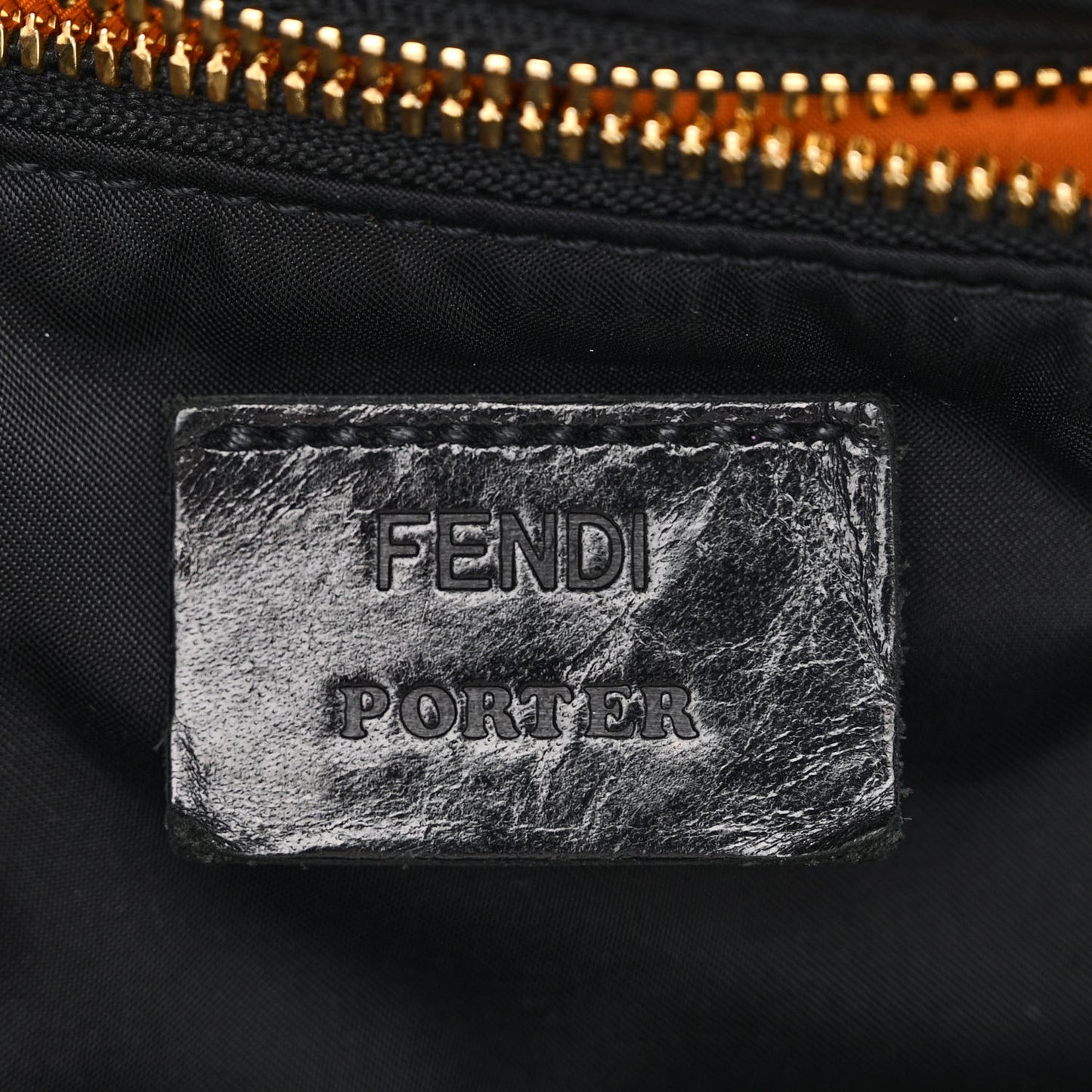 X PORTER Nylon XL Belt Baguette Bag Black