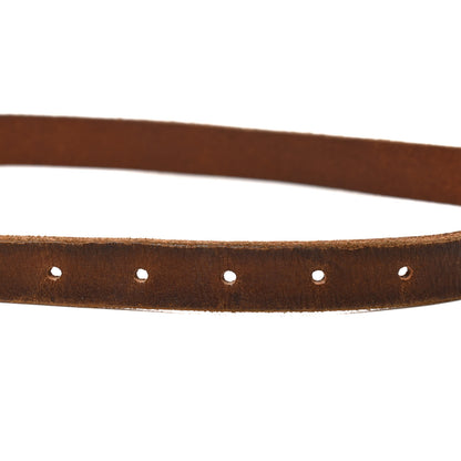 Gucci Faded Calfskin Double G 20mm Belt 80 32 Cuir 3 of 7