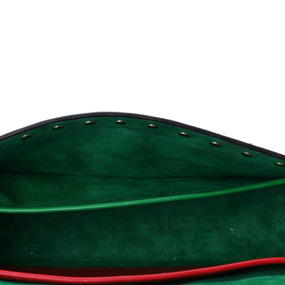 Valentino Garavani Calfskin Rockstud Spike Convertible Shoulder Bag Gea Green 13 of 13
