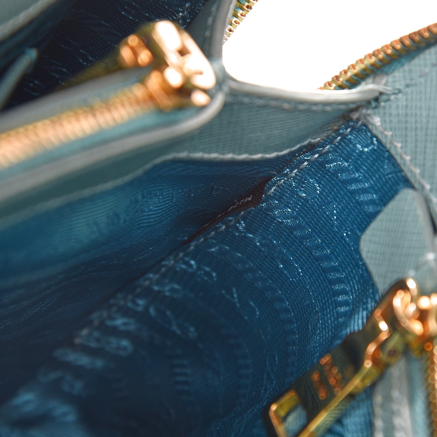 Prada Saffiano Lux Small Promenade Tote Anice 8 of 13