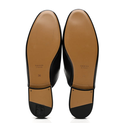 Gucci Calfskin Womens Princetown Slippers 36 Black 6 of 11