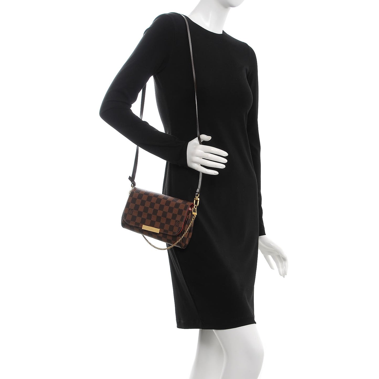 Damier Ebene Favorite PM